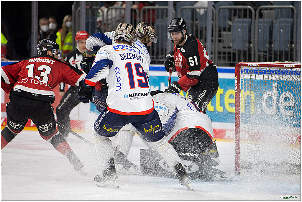 PENNY DEL;  Koelner Haie - Iserlohn Roosters; Koeln, 20.02.2022